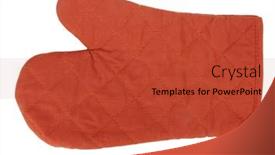  Presentation with classic - Cool new slides with oven-glove-brown-mitt-classic backdrop and a red colored foreground