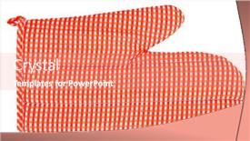  Presentation with orange - Cool new slide set with oven-glove-orange-white-plaid backdrop and a coral colored foreground