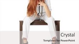  Presentation with stress - Audience pleasing slide deck consisting of overburdened-doctor-in-the-stress backdrop and a light gray colored foreground