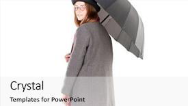  Presentation with girl teens - Amazing slide deck having overcoats - portrait of teenage hispter girl backdrop and a  colored foreground