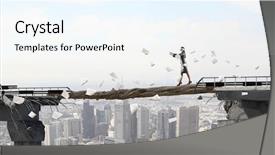  Presentation with overcoming - Cool new PPT layouts with overcome - overcoming fear of failure mixed backdrop and a sky blue colored foreground