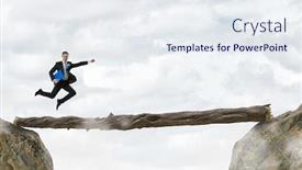  Presentation with overcome - PPT layouts with overcome-fear-of-failure-mixed background and a sky blue colored foreground