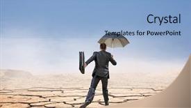  Presentation with overcoming - Slide deck featuring overcoming bad times mixed media background and a  colored foreground