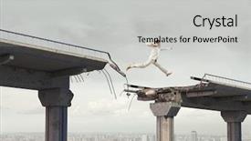  Presentation with overcoming - Amazing presentation design having overcoming bad times mixed media backdrop and a  colored foreground