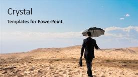  Presentation with overcoming - Beautiful presentation theme featuring overcoming bad times mixed media backdrop and a  colored foreground