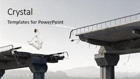  Presentation with overcoming - Amazing slides having overcoming bad times mixed media backdrop and a  colored foreground