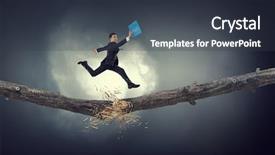  Presentation with overcoming - Presentation with overcoming fear of failure mixed background and a tawny brown colored foreground