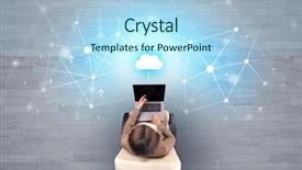  Presentation with hand shake law office - Amazing theme having overhead lines - woman sitting comfortable backdrop and a light blue colored foreground