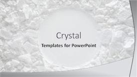  Presentation with rock stone - Slide set enhanced with overhead-perspective-of-rough-broken background and a white colored foreground