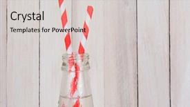  Presentation with vertical - Cool new presentation design with overhead shot of lumps of raw brown sugar and a white spoon laying of a bed of granulated turbinado sugar vertical format with copy space backdrop and a light gray colored foreground