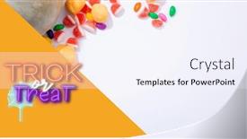  Presentation with horror - Presentation having overhead-view-of-trick background and a sky blue colored foreground