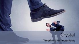  Presentation with sydney getting around - Cool new theme with overpower - young handsome businessman getting crushed backdrop and a seafoam green colored foreground