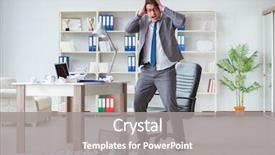  Presentation with angry - Audience pleasing slide deck consisting of overtime salary - angry businessman shocked working backdrop and a gray colored foreground