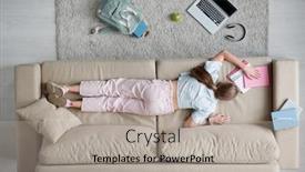  Presentation with teenage - Audience pleasing PPT theme consisting of overview-of-back-of-teenage backdrop and a light gray colored foreground