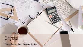  Presentation with black hand - Presentation theme consisting of overview-of-hand-of-engineer background and a soft green colored foreground