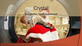  Presentation with laundromat - PPT theme consisting of own clothes at the laundromat background and a coral colored foreground