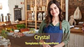  Presentation with grocery store - PPT layouts with owner of sustainable plastic free background and a tawny brown colored foreground