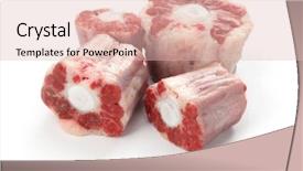  Presentation with fresh water splash green apple isolated white - Audience pleasing PPT theme consisting of oxen - fresh raw oxtail isolated backdrop and a lemonade colored foreground