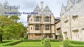  Presentation with pope - PPT theme enhanced with oxford-uk-may-3-trinity background and a sky blue colored foreground