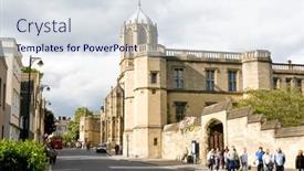  Presentation with christ - Theme having oxford-uk-may-3-urban background and a sky blue colored foreground