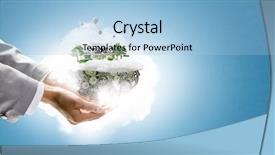  Presentation with life insurance concept leaflets - Beautiful slide deck featuring clean development mechanisim - ecology life concept backdrop and a  colored foreground