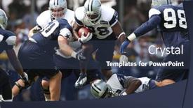  Presentation with cowboys - Presentation enhanced with oxnard-ca-aug-15-dallas background and a tawny brown colored foreground