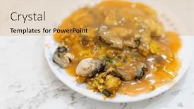  Presentation with food market - 