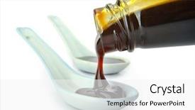  Presentation with oyster - Amazing slide deck having oyster sauce backdrop and a white colored foreground