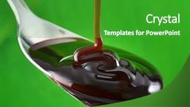  Presentation with soy sauce - Audience pleasing presentation theme consisting of oyster sauce backdrop and a shamrock green colored foreground