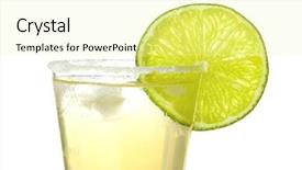  Presentation with alcohol white - Audience pleasing PPT theme consisting of oz - pernod fizz alcohol cocktail isolated backdrop and a blonde colored foreground