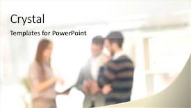  Presentation with blur - Audience pleasing PPT layouts consisting of p - blur abstract background with office backdrop and a cream colored foreground