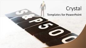  Presentation with investment - Slide set having p - business investment concept picture background and a white colored foreground