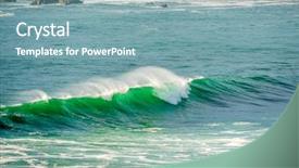  Presentation with seventhday adventist south pacific division - PPT layouts having pacific coast landscape sand dollar background and a seafoam green colored foreground