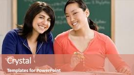  Presentation with pacific island - Cool new presentation theme with pacific island people - determined student with text books backdrop and a  colored foreground