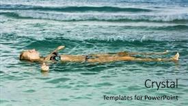  Presentation with sensuality woman black angel relaxing - Amazing presentation having pacific island people - woman relaxing in the tropical backdrop and a  colored foreground