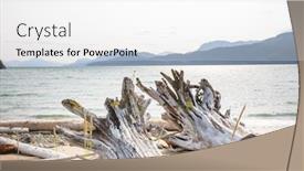  Presentation with british columbia canada - Cool new slide set with pacific ocean coast in british columbia canada wanderlust travel concept backdrop and a white colored foreground