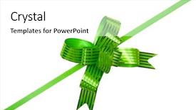  Presentation with packaging labels - Amazing slide deck having packaging band isolated on white backdrop and a  colored foreground