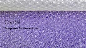  Presentation with packaging - Colorful presentation design enhanced with packaging-bubble-wrap-on-color backdrop and a light blue colored foreground