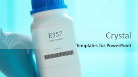  Presentation with supplements - Theme with packaging-with-nutritional-supplements-e357 background and a cool aqua colored foreground