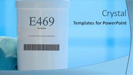  Presentation with supplements - Presentation theme having packaging-with-nutritional-supplements-e469 background and a light blue colored foreground