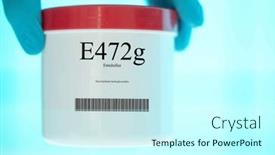  Presentation with supplements - Presentation with packaging-with-nutritional-supplements-e472g background and a cool aqua colored foreground