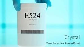  Presentation with supplements - Slide set having packaging-with-nutritional-supplements-e524 background and a cool aqua colored foreground