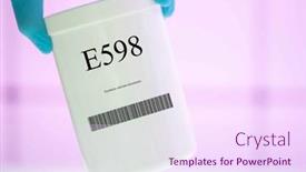  Presentation with supplements - Slides with packaging-with-nutritional-supplements-e598 background and a pink colored foreground