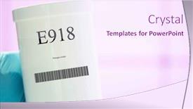  Presentation with supplements - Presentation design enhanced with packaging-with-nutritional-supplements-e918 background and a pink colored foreground