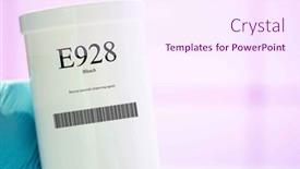  Presentation with supplements - PPT layouts consisting of packaging-with-nutritional-supplements-e928 background and a pink colored foreground