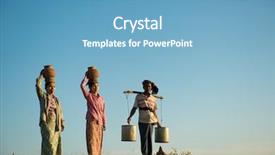  Presentation with myanmar bagan - PPT layouts having paddy field - group of asian traditional farmers background and a teal colored foreground