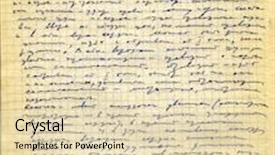  Presentation with aging - Theme having page aging copy-book with text background and a lemonade colored foreground