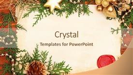  Presentation with page border - Presentation theme with page border - frame with vintage paper background and a cream colored foreground