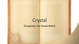  Presentation with notepad - Amazing presentation theme having old notepad isolated on white backdrop and a lemonade colored foreground