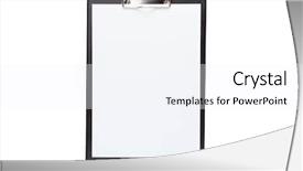  Presentation with notebook page - Presentation theme having page ripped off background and a sky blue colored foreground